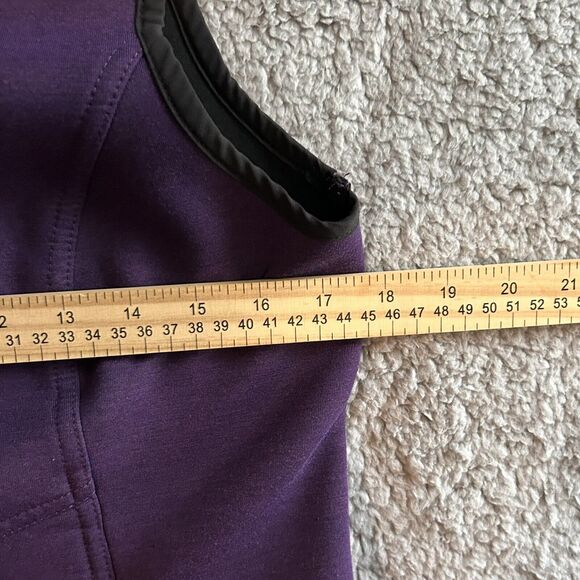 Gerry Women's Size Small Hooded Sleeveless Vest Purple Outerwear Athletic Zip - Picture 11 of 15
